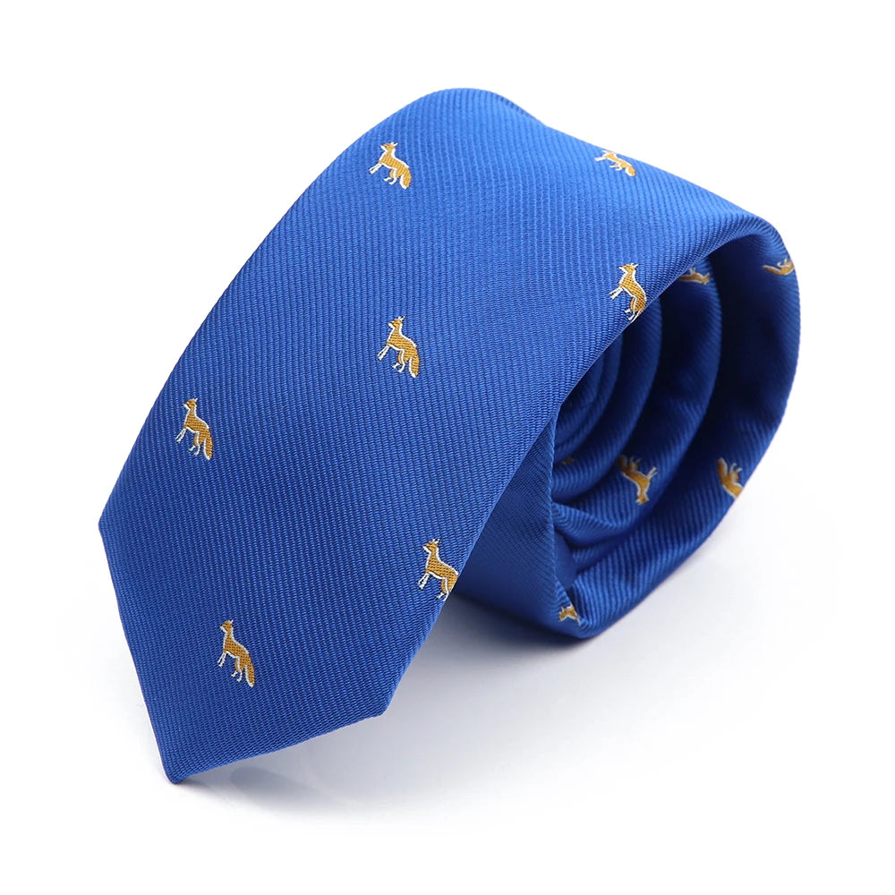 Men's Conversational Necktie | 6cm Slim Design