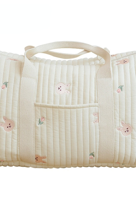 Adorably Quilted Maternity Bag - Rabbit