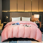 100% Mulberry Silk Duvet Cover in Pink