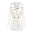 Stylish White Trench Coat for Women