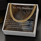 Signature Cuban Link Chain | Gift For My Husband