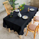 Classic Dining Tablecloth in Black