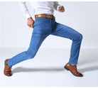 Stretchy Blue Men's Jeans