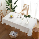 Classic Dining Tablecloth in White