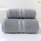 Luxury Bath Towel Set in Grey | 100% Turkish Cotton