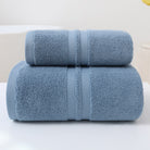 Luxury Bath Towel Set in Blue | 100% Turkish Cotton